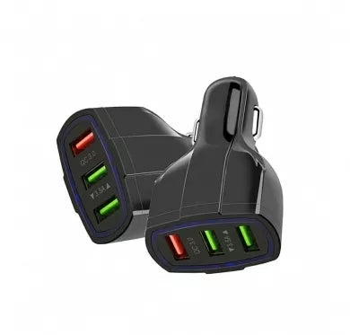 12 - 24 V USB šakotuvas su LED apšvietimu, 7,8 x 2,9 x 4,4 cm