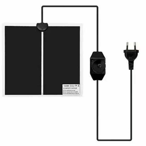 Akvariumo Šildomas Kilimas, 14 W, 28 x 28 cm