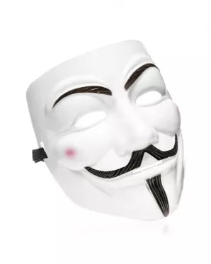 "Anonymous" kaukė iš filmo "V - tai Vendeta"