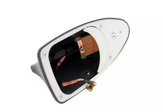 Automobilio antena "Ryklys", 17 x 7,5 x 6 cm (juoda)