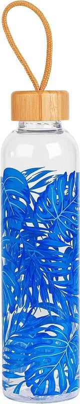 Cambridge Cm06992 Rainforest Stiklo Butelis 750Ml Su Bambukiniu Dangteliu
