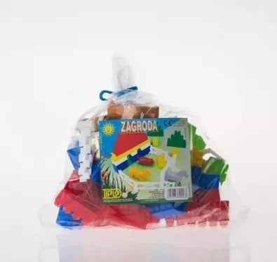 Didelių kaladėlių konstruktorius, 48 vnt