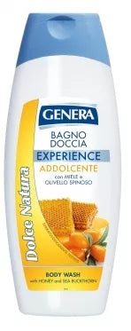 Dušo gelis su medaus ir šaltalankių ekstraktu "Genera", 500 ml