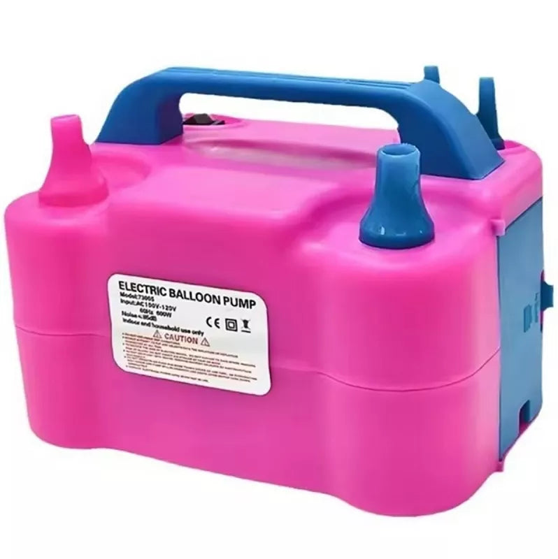 Elektrinė Pompa Balionams, 600 W, Rožinė