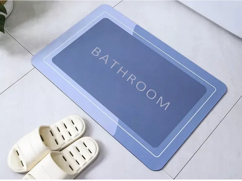 Greitai Džiūstantis Vonios Kilimėlis, 58 x 38 cm, Mėlynas