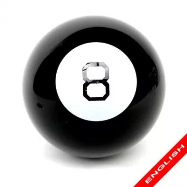 Magiškas rutulys "No.8" (anglų kalba)