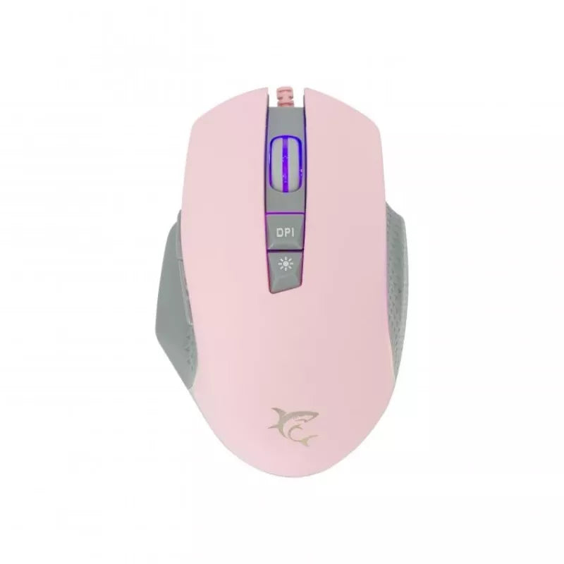 Pelė White Shark Gm-5009 Gareth Pink