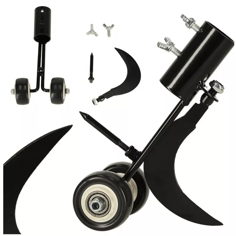 Piktžolių Pjovimo Antgalis Su Kabliuku, Juoda