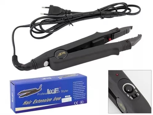 Plaukų priauginimo žnyplės, 100 - 200 °C