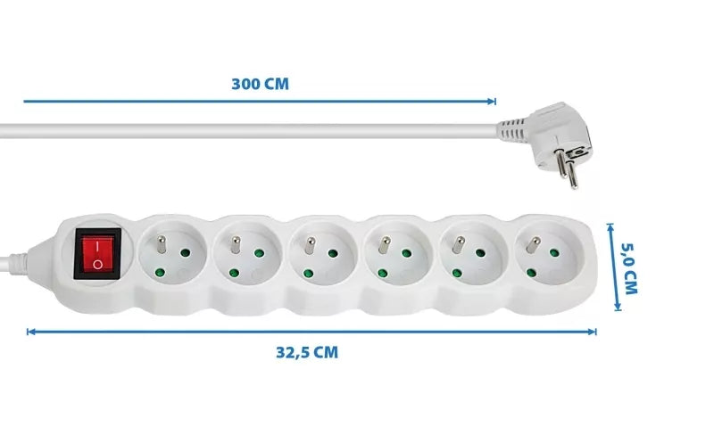 Prailgintuvas Esperanza, 6 Lizdai, 3 m