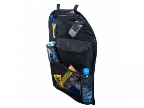 Prie automobilio sėdynės tvirtinamas dėklas daiktams