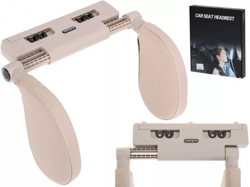 Šoninė galvos atrama, 26 x 22 x 23 cm (šviesiai ruda)