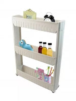 Spintelė ant ratų, 72,5 x 54,5 x 12,5 cm (balta)