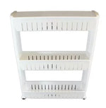 Spintelė ant ratų, 72,5 x 54,5 x 12,5 cm (balta)