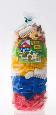 Statybinių blokų rinkinys "Ferma", 313 vnt