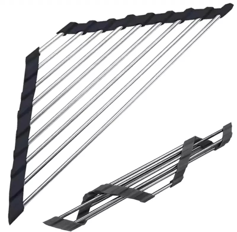 Trikampė Sulankstoma Džiovyklė Ant Kriauklės Krašto