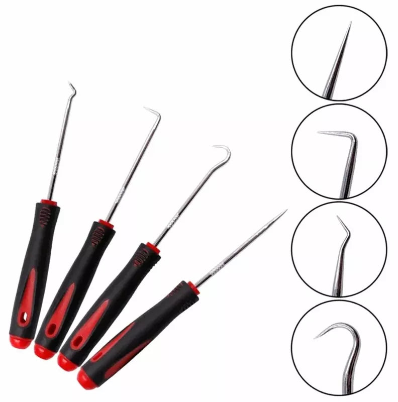 Universalių Kabliukų Rinkinys, Juoda/raudona